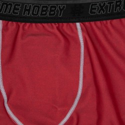 Extreme Hobby Spodenki Vale Tudo Trace Czerwone - sklep MMAniak.pl