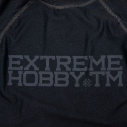 Extreme Hobby Rashguard Długi Rękaw Trace Czarny - sklep MMAniak.pl