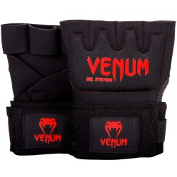 Venum Gel Kontact Hand Wrap Czarny/Czerwony