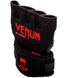 Venum Gel Kontact Hand Wrap Czarny/Czerwony - sklep MMAniak.pl