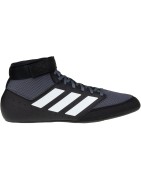 Adidas Buty Zapaśnicze Mat Hog 2.0 Czarne/Szare - sklep MMAniak.pl