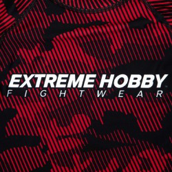 Extreme Hobby Rashguard Krótki Rękaw Havoc Czerwony - sklep MMAniak.pl
