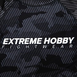 Extreme Hobby Rashguard Krótki Rękaw Havoc Czarny - sklep MMAniak.pl