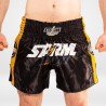 StormCloud Spodenki Muay Thai Classic Czarne/Żółte