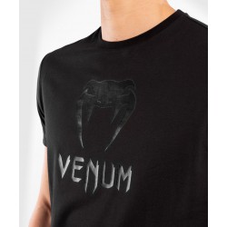 Venum T-shirt Classic Czarny/Czarny - sklep MMAniak.pl
