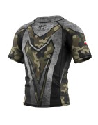 Extreme Hobby Rashguard Krótki Rękaw Military Camo - sklep MMAniak.pl