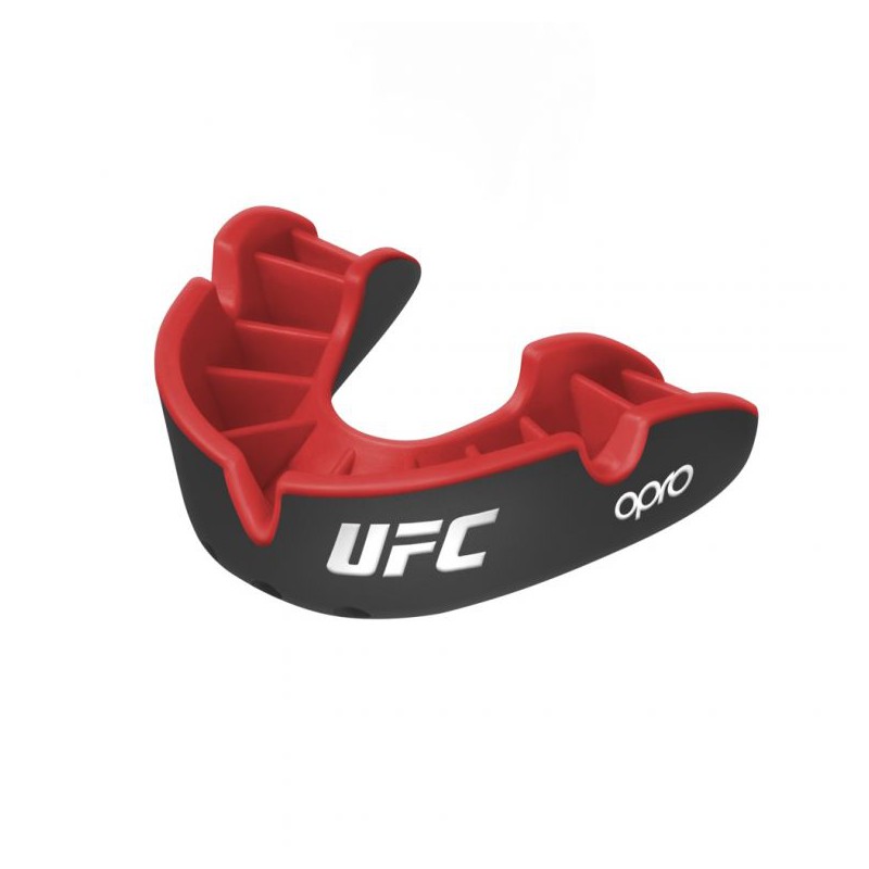 Opro Ochraniacz Na Zęby UFC Silver GEN2 Czarny/Czerwony