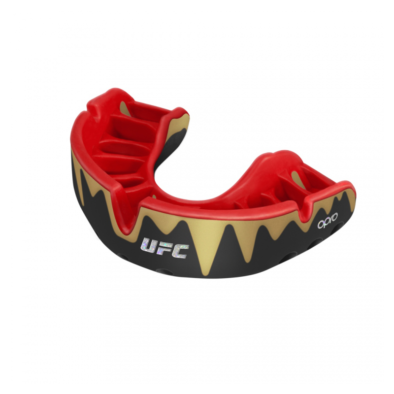 Opro Ochraniacz na Zęby Platinum UFC GEN2 Czarny/Złoty/Czerwony