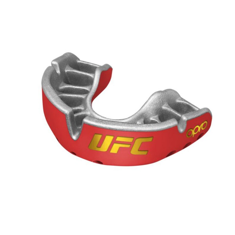 Opro Ochraniacz Na Zęby UFC Gold GEN2 Czerwony/Srebrny
