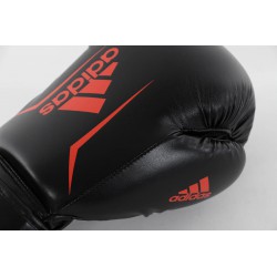 Adidas Rękawice bokserskie Speed 50 Czarne/Czerwone - sklep MMAniak.pl