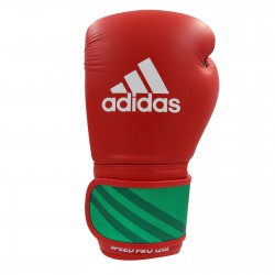 Adidas Rękawice bokserskie Speed Pro Czerwone/Zielone - sklep MMAniak.pl
