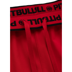 Pitbull Spodenki Sportowe Performance Small Logo Czerwone - sklep MMAniak.pl