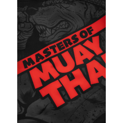 Pitbull Spodenki Grapplingowe 1 Masters of Muay Thai - sklep MMAniak.pl