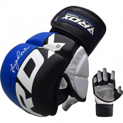 RDX Rękawice do MMA GGL-T6 Niebieskie