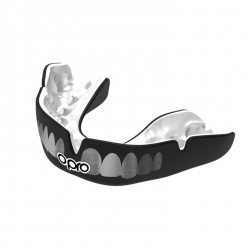 Opro Ochraniacz Na Zęby Instant Custom Fit Teeth Czarny/Srebrny