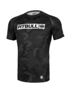 Pitbull Rashguard Net Camo 2 All Black - sklep mmaniak.pl