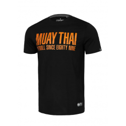 Pitbull T-shirt Muay Thai Champions Czarny - sklep MMAniak.pl