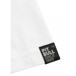 Pitbull T-shirt Small Logo 170 Biały - sklep MMAniak.pl