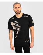 Venum T-shirt Giant USA Czarny - sklep MMAniak.pl