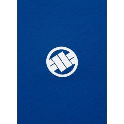 Pitbull T-shirt small logo Niebieska - sklep MMAniak.pl