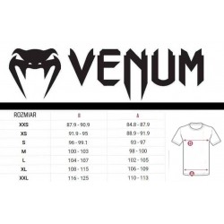 Venum T-shirt Classic Czarny/Czarny - sklep MMAniak.pl