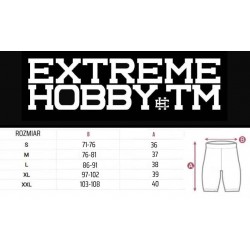 Extreme Hobby Spodenki Vale Tudo Shadow Niebieskie - sklep MMAniak.pl