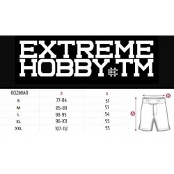 Extreme Hobby Spodenki MMA Athletic Black Armour - sklep MMAniak.pl