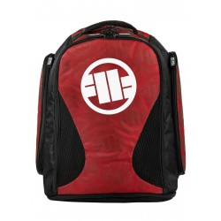 Pitbull Plecak Duży Logo Czerwony
