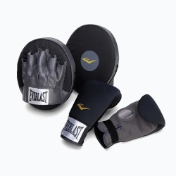 Everlast Zestaw bokserski fitness kit tarcze i rękawiczki