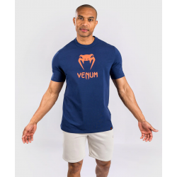 Venum T-shirt Classic Niebiesko/Pomarańczowy