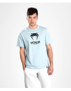 Venum T-shirt Classic Jasno niebieska/Czarna - sklep MMAniak.pl