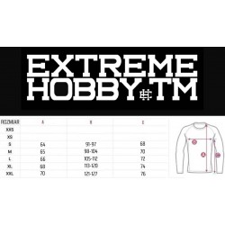 Extreme Hobby Rashguard Długi Rękaw Trace Czarny - sklep MMAniak.pl