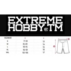 Extreme Hobby Spodenki Athletic Trace Czarne - sklep MMAniak.pl
