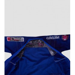 Ground Game Kimono/Gi BJJ Damskie Sakura Niebieskie - sklep MMAniak.pl