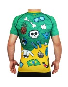 Ground Game Rashguard krótki rękaw Copacabana - sklep MMAniak.pl