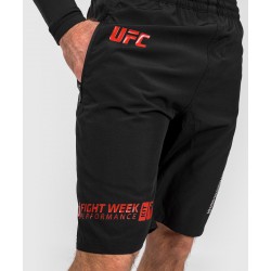 Venum UFC Authentic Fight Week 3.0 Spodenki treningowe Adrenaline Czarno/Czerwone – sklep MMAniak.pl