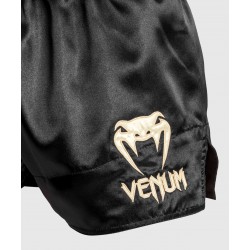 Venum Spodenki Muay Thai Red/Black/Gold – sklep MMAniak.pl