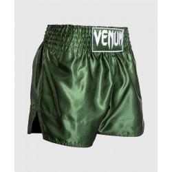 Venum Spodenki Muay Thai Khaki/White – sklep MMAniak.pl