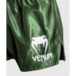 Venum Spodenki Muay Thai Khaki/White – sklep MMAniak.pl