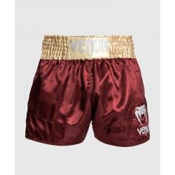 Venum Spodenki Muay Thai Burgundy/Gold/White – sklep MMAniak.pl