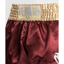 Venum Spodenki Muay Thai Burgundy/Gold/White – sklep MMAniak.pl