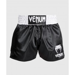 Venum Spodenki Muay Thai White/Black Gold – sklep MMAniak.pl