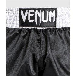 Venum Spodenki Muay Thai White/Black Gold – sklep MMAniak.pl