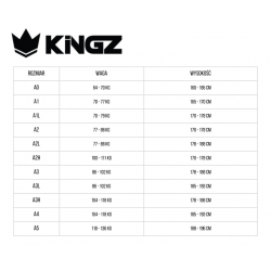 KiNGZ Kimono/Gi BJJ Ultralight 2.0 Niebieskie - sklep MMAniak.pl