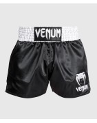 Venum Spodenki Muay Thai Black/White – sklep MMAniak.pl