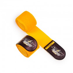 StormCloud Bandaże bokserskie HWX-R PREMIUM 4,5m Żółte