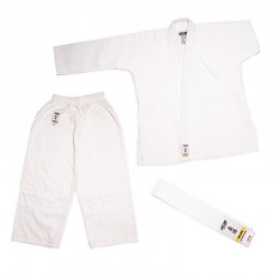 StormCloud Judoga dla Dzieci Biała Hajime z białym pasem gratis