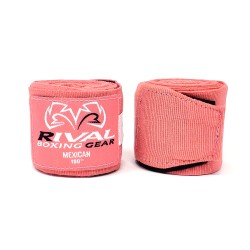 Różowe bandaże bokserskie Rival Mexican | sklep MMAniak.pl