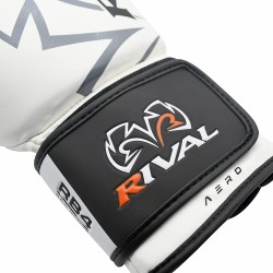 Rękawice bokserskie Rival RB4 na worek Białe | sklep MMAniak.pl