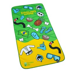 Szybkoschnący Ręcznik z Mikrofibry Ground Game Copacabana 75x150cm
